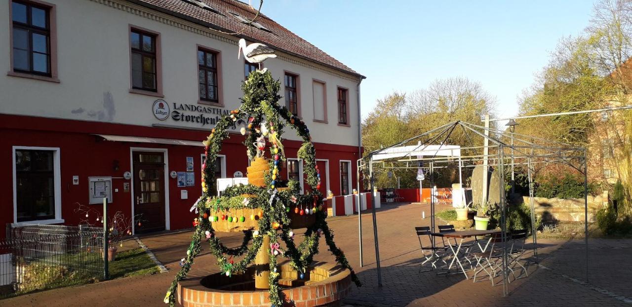 Landhotel Storchenkrug Ruhstadt Luaran gambar